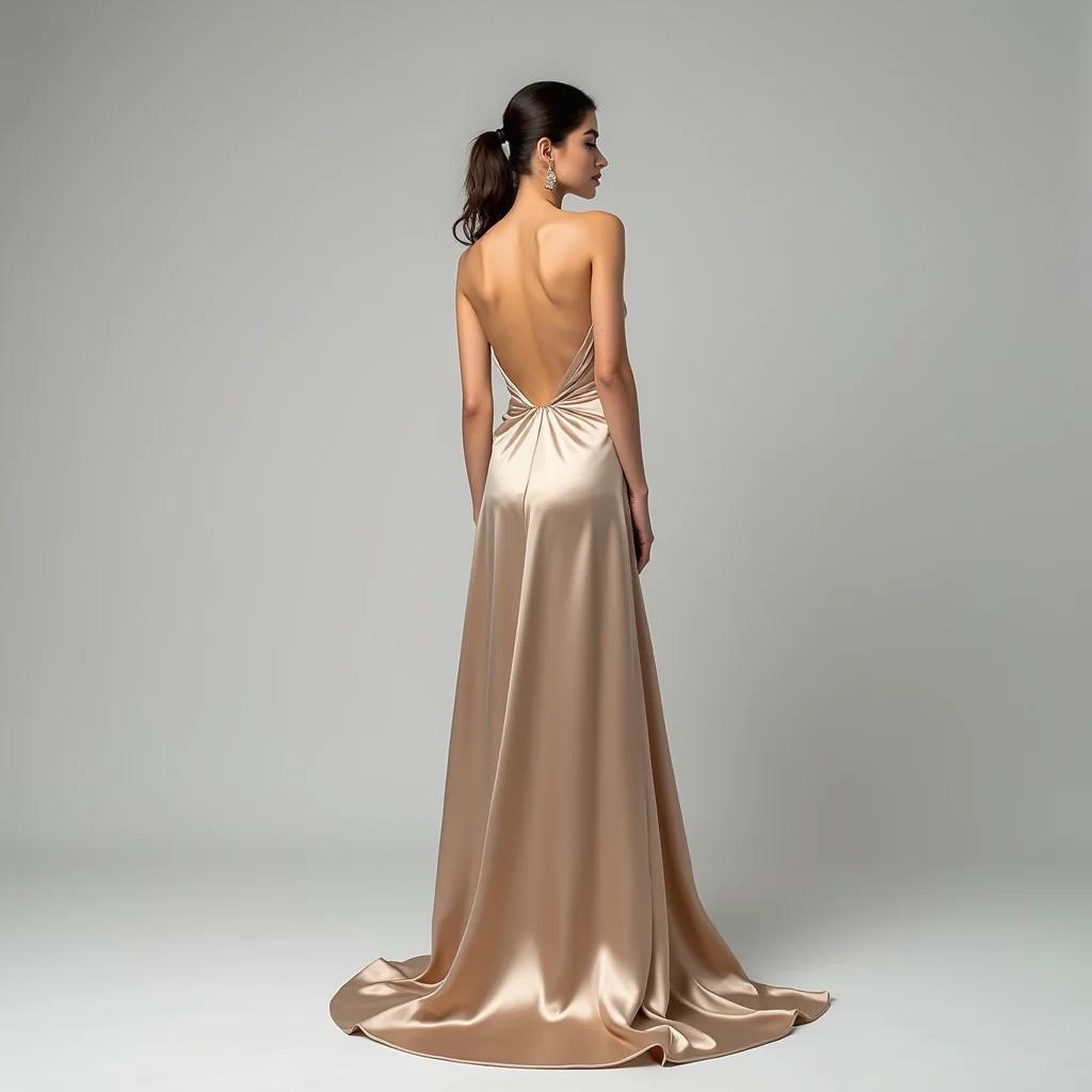 Aurora Silk Gown
